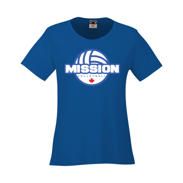 Coast Women's Crest Printed Performance T-Shirt Thumbnail